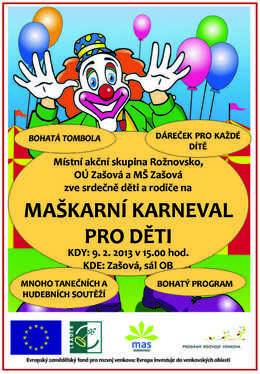 Dětský karneval v Zašové 2013